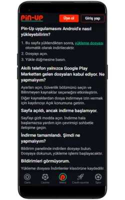 Pin-Up APK Uygulama Güvenliği
