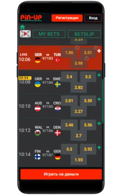 pin-upbet mobile app