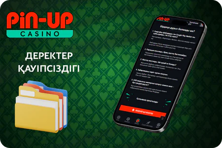 Деректер қауіпсіздігі Pin Up casino