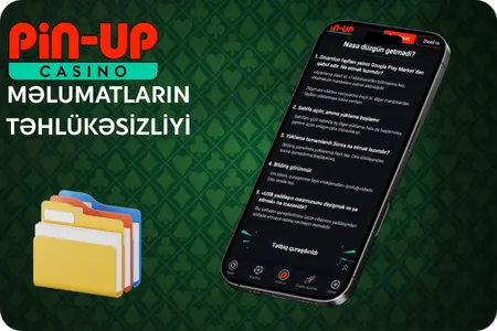 Pin Up kazino məlumat təhlükəsizliyi
