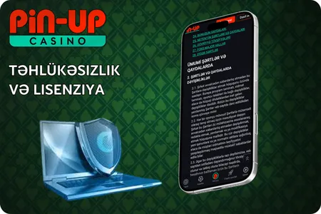 Pin-Up Kazino lisenziyası