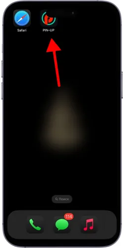 PinUp iOS qısa yolu